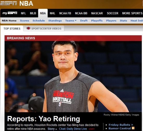 ESPN^l ҦQ ϢNBAȲ