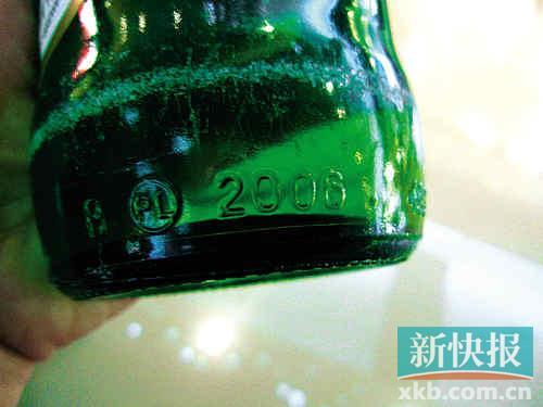過期啤酒瓶隱患大 超期“服役”存在碎裂和爆炸風險