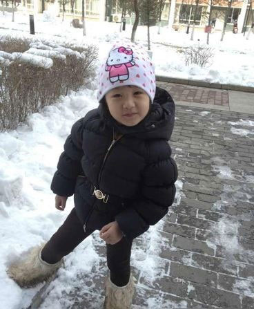 吳啟華曬女兒